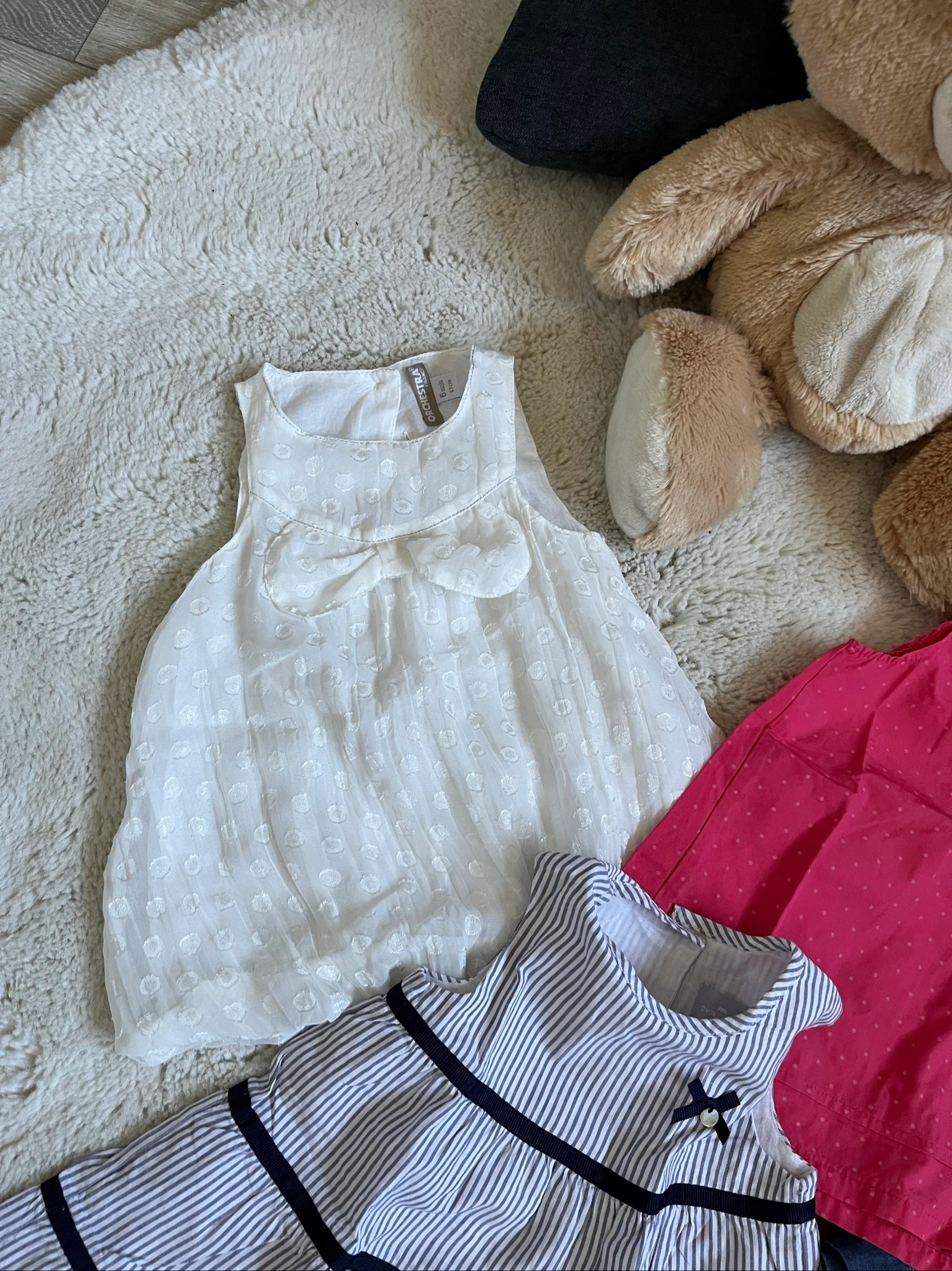 Lot robes été fille 6 mois  – photo 2